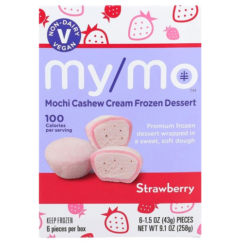 My/Mo Strawberry NonDairy Frozen Dessert 43 g