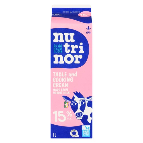 Nutrinor 15% Table And Cooking Cream 1 L