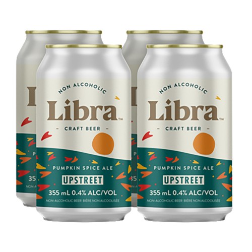 Libra Non Alcoholic Beer Pumpkin Spice 4 x 355 ml (cans)