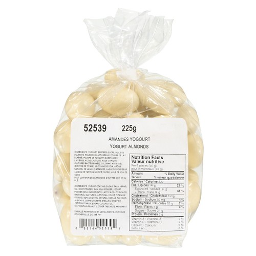 Johnvince Foods Yogurt Almonds 225 g