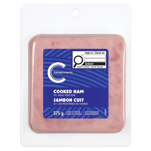 Compliments Cooked Ham Sliced 375 g