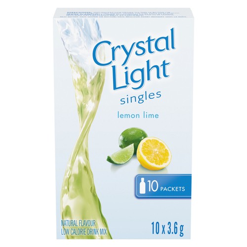 Crystal Light Drink Mix Singles Lemon Lime 36 g