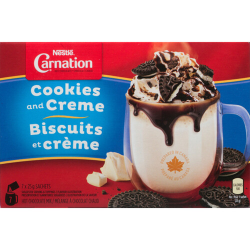 Carnation Hot Chocolate Mix Cookies & Cream 175 g