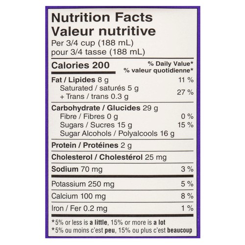 Chapman's Lactose-Free No Sugar Added Ice Cream Black Cherry 1 L