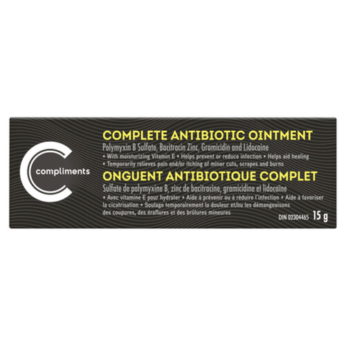Compliments Complete Antibiotic Ointment 15 g