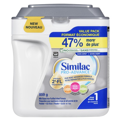 Similac Pro-Advance Step 1 Baby Formula Powder with 2’-FL 0+ Months 859 g