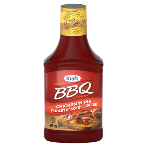 Kraft BBQ Sauce Chicken & Rib 455 ml