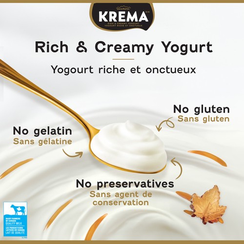 Olympic Krema 9% Yogurt Maple Syrup 650 g