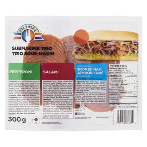 Olymel Deli Meat Submarine Trio 300 g