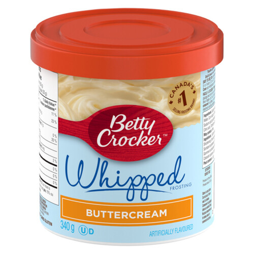 Betty Crocker Butter Cream Whipped Frosting 340 g