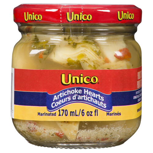 Unico Marinated Artichoke Hearts 170 ml