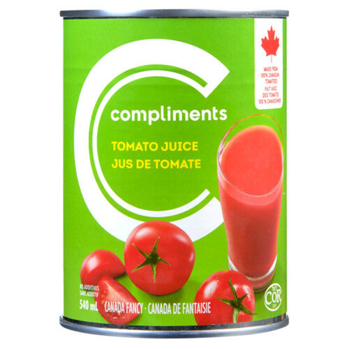 Compliments Juice Tomato 540 ml (can)