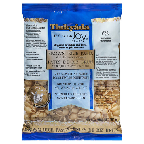 Tinkyada Gluten-Free Brown Rice Pasta Shells 454 g