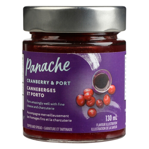Panache Topper & Spread Cranberry & Port 130 ml