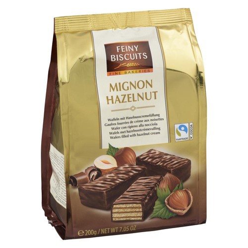 Feiny Biscuits Wafer Mignon Hazelnut 200 g