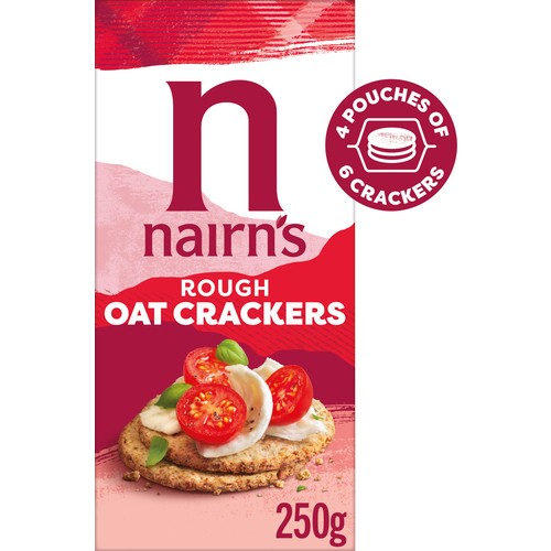 Nairn's Oat Crackers Roughly Milled 250 g