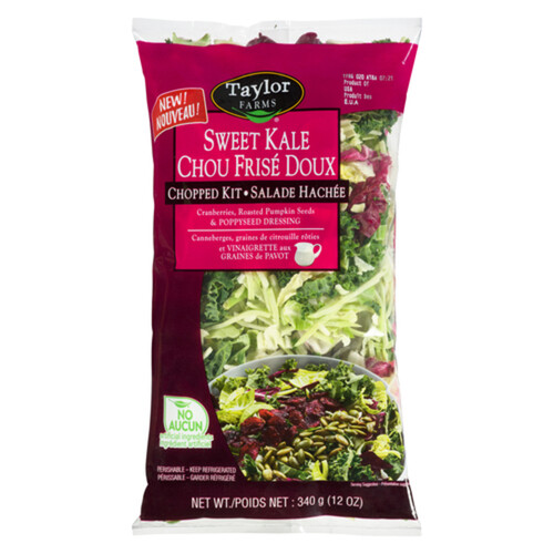 Taylor Farms Salad Kit Sweet Kale 340 g