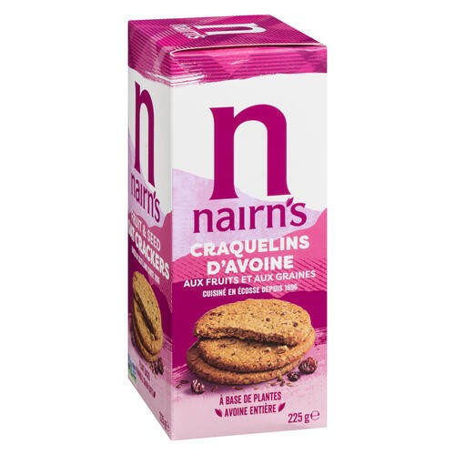 Nairn's Fruit & Seed Oat Crackers 225 g