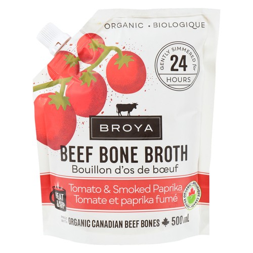 Broya Tomato & Smoked Pap Beef Bone Broth 500 ml
