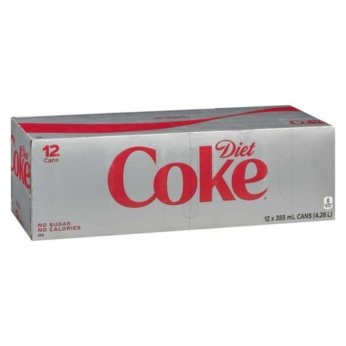 Diet Coke Soda Fridge Pack 12 x 355 ml (cans)