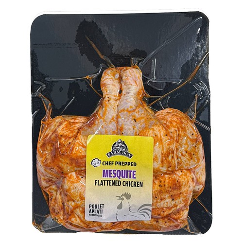 Mesquite Chicken Flattened
