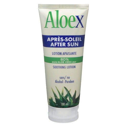 Aloex Soothing Lotion After Sun 80% Aloe Vera 200 ml