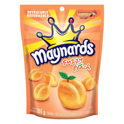 Maynards Candy Fuzzy Peach 355 g