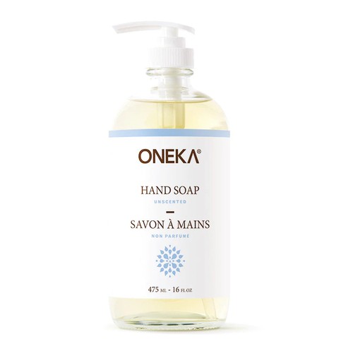 Oneka Hand Soap Unscented 475 ml