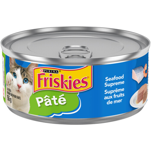 Friskies Wet Cat Food  Pate Seafood Supreme 156 g