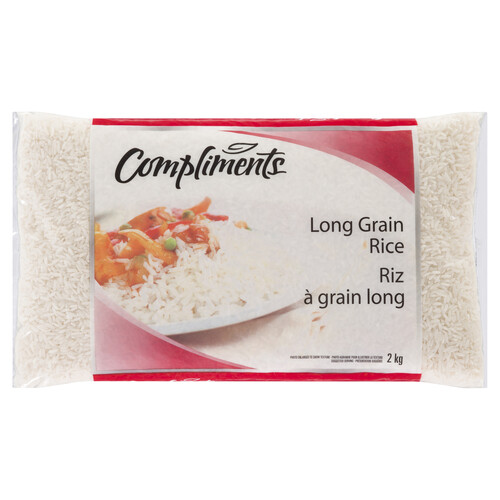 Compliments White Rice Long Grain 2 kg