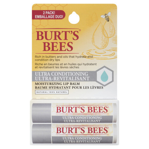 Burt's Bees Lip Balm Ultra Conditioning 2 Count