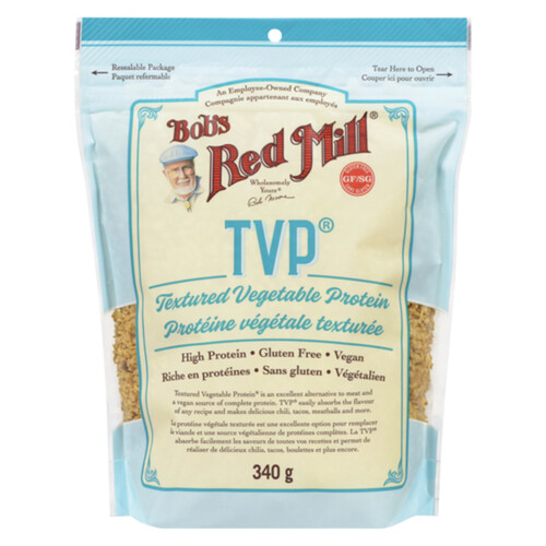 Bob's Red Mill textured Vegetable Protein 340 g