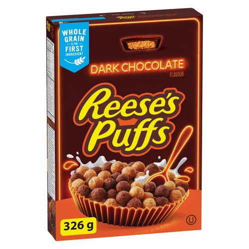Reese's Puffs Cereal Dark Chocolate 326 g