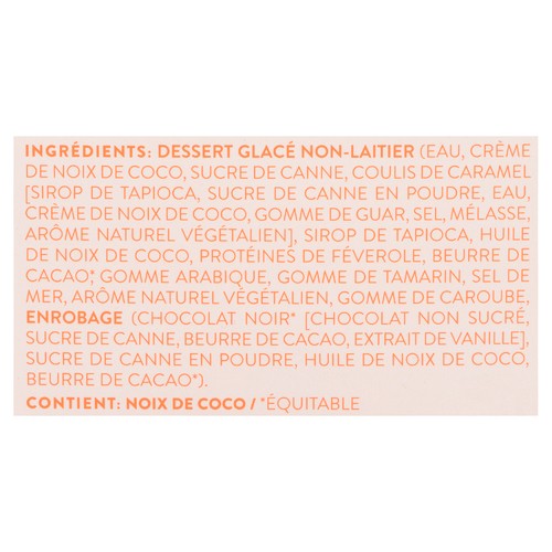 Daiya Dairy-Free Frozen Dessert Bar Salted Caramel Swirl 3 x 77 ml