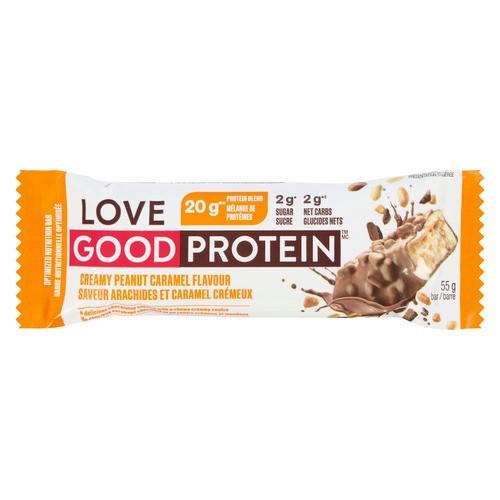 Love Good Fats Protein Bar Creamy Peanut Caramel 55 g