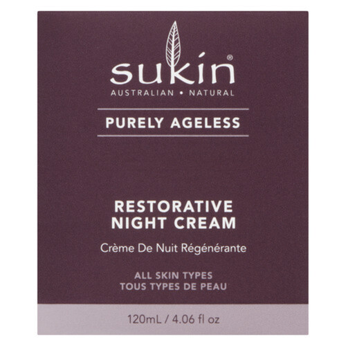 Sukin Night Cream Purely Ageless Restorative 120 ml