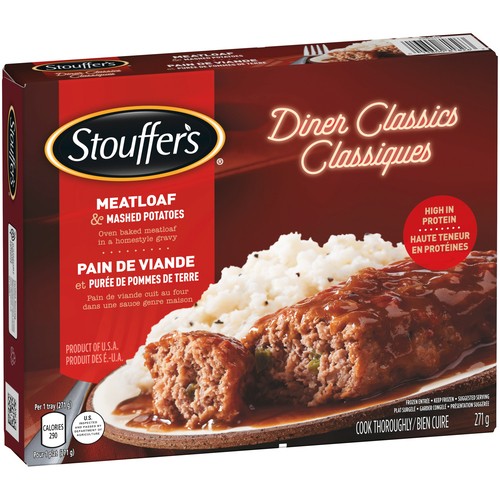 Stouffer's Frozen Diner Classics Homestyle Meatloaf 271 g
