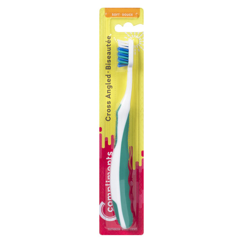 Compliments Cross Action Soft Toothbrush 