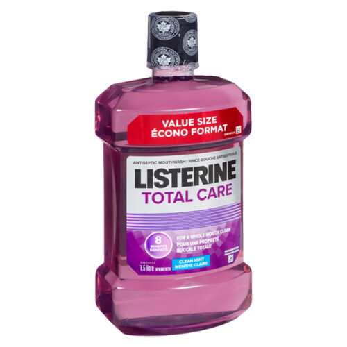 Listerine Total Care Mouthwash Clean Mint 1.5 L 