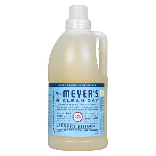 Mrs. Meyer's Clean Day Liquid Laundry Detergent Concentrated Rain Water 1.8 L