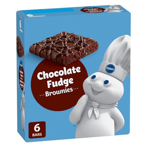 Pillsbury Brownies Bars Chocolate Fudge 150 g