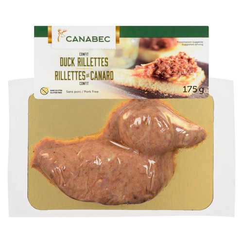 Gibiers Canabec Rillette Duck 175 g