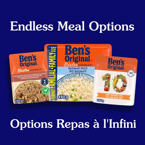 Ben's Original Bistro Express Rice Mushroom Long Grain & Wild 250 g