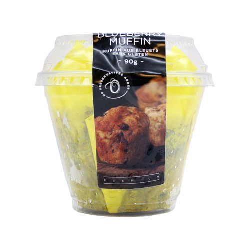 Ohh La La Gluten-Free Muffins Blueberry 90 g (frozen)