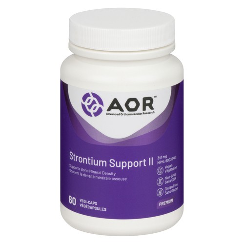 AOR Strontium Support II 341 mg Vegi-Caps 60 Count