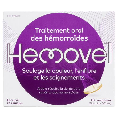 Hemovel Oral Hemorrhoid Treatment 18 EA Voilà Online Groceries & Offers