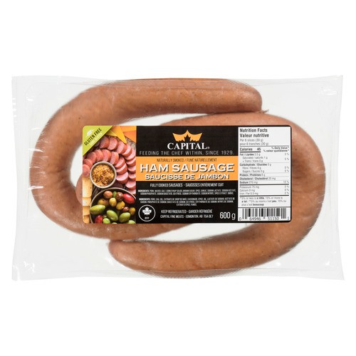 Capital Fine Meats Ham Sausage 600 g