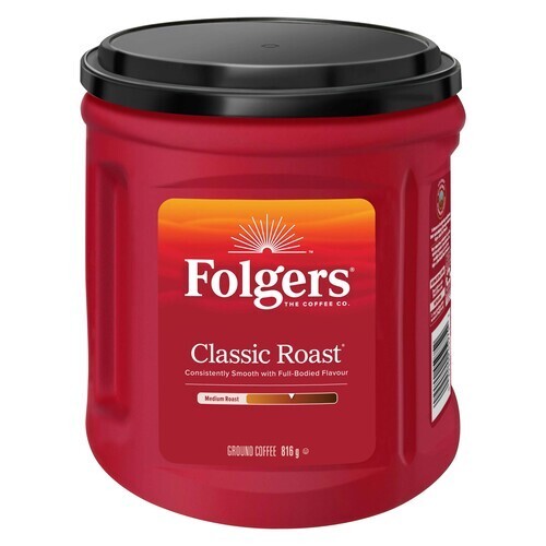 Folgers Ground Coffee Classic Roast 816 g