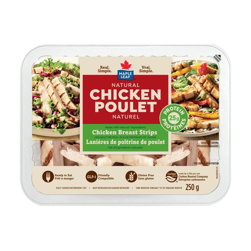 Maple Leaf Deli Sliced Natural Chicken Breast Oven Roasted 250 g