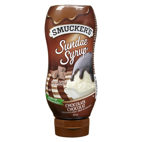 Smucker's Ice Cream Topping Sundae Syrup Chocolate 428 ml